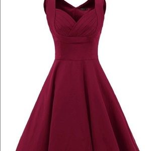 Vintage Berry cocktail dress
